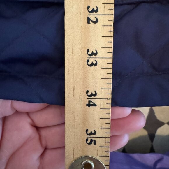 Boulder Creek Men's Navy Blue Lightweight Quilted Jacket, Corduroy Accents, 4XL - Picture 11 of 11